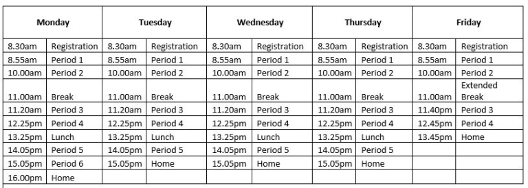 Ormiston Sandwell Community Academy - School Day