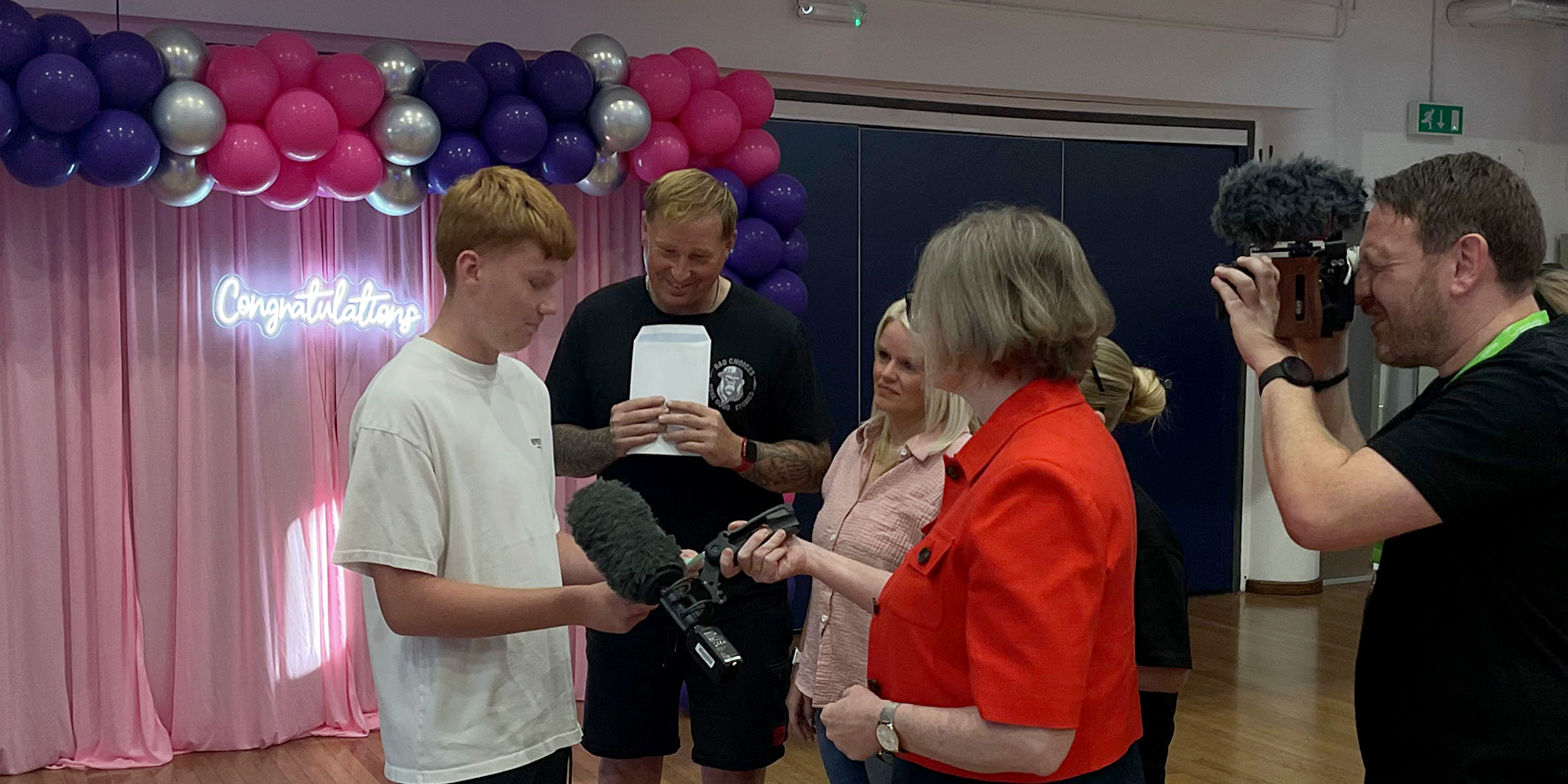 Excitement as students achieve best results on school record